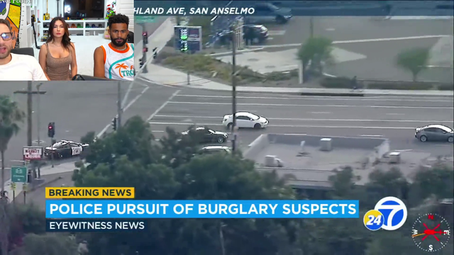 Police chase ends