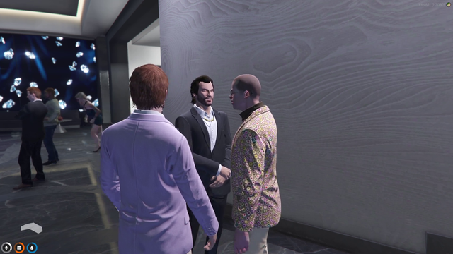Kevin and Tony have a friendly conversation