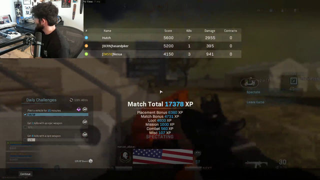 Hasan's teammates dont realize his speakers are on