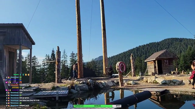 Lumberjacks racing