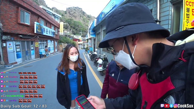 Cooksux met cpt. Picard in Korea