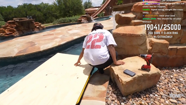 Agent tried to ride his homemade plank boat