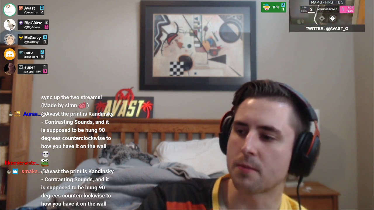Chat notices something about streamer's painting