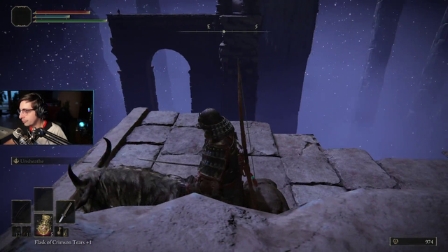 Shroud Takes Invisible Bridge in Elden Ring