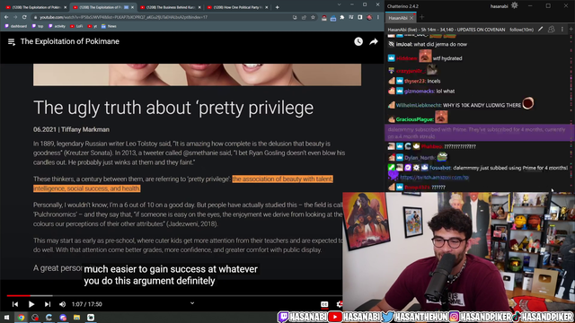 Pretty Privilege Piker