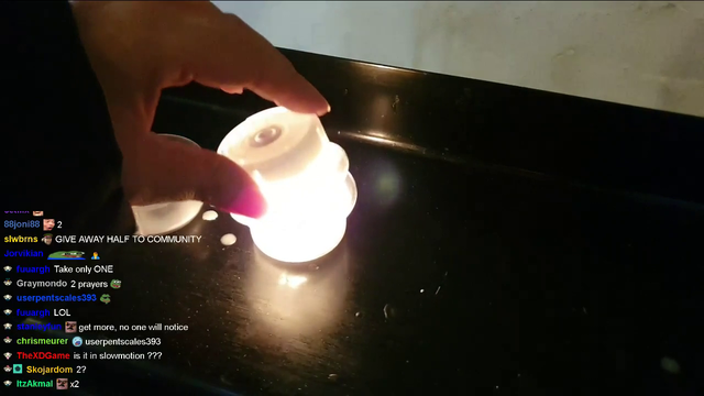 HAchubby - deletes other persons pray Kappa