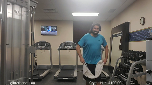 get the fuk out of my gym nerd