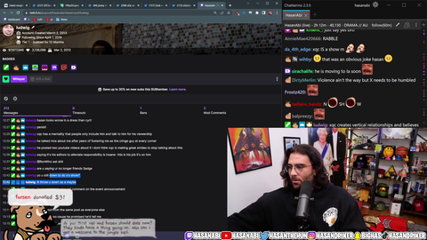 Ludwig's thoughts on xQc