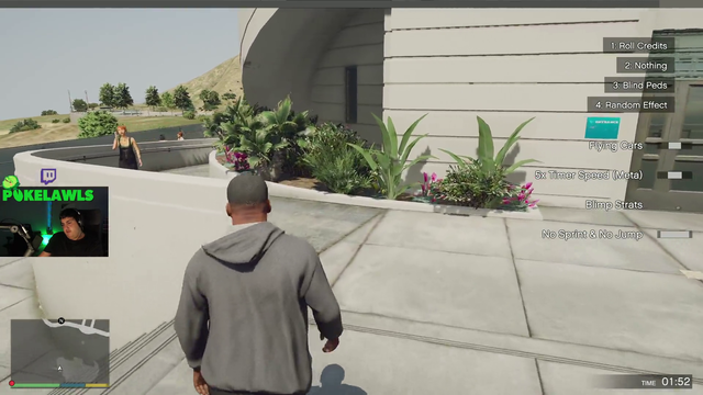 Poke completes the secret GTA V Scuffed Podcast ending