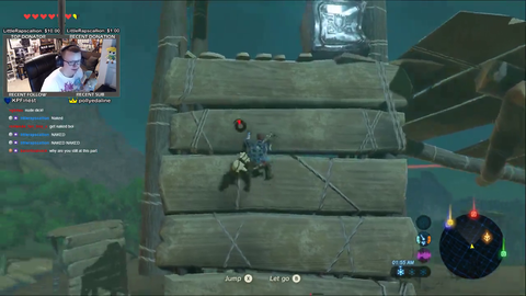 Streamer gets annihilated trying to stealth in BOTW