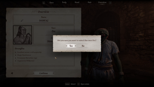 Lirik's new Oblivion character