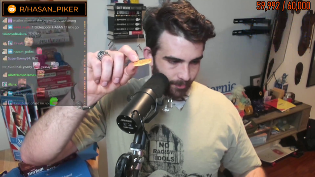 Hasan tries vegemite