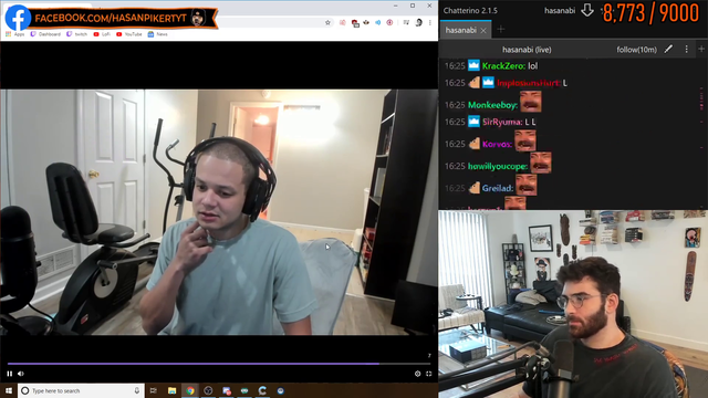 Hasan gives Lrobb some more Ls