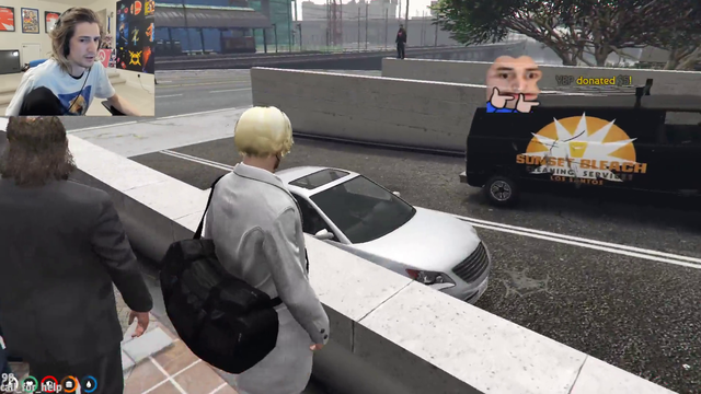 XQC shows off his new sports car