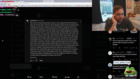 Mizkif "Avocado story" girl finally share her side
