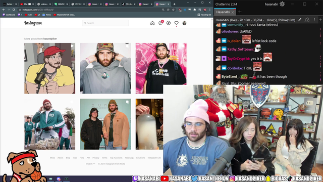 Poki reviews Hasan's dating profile