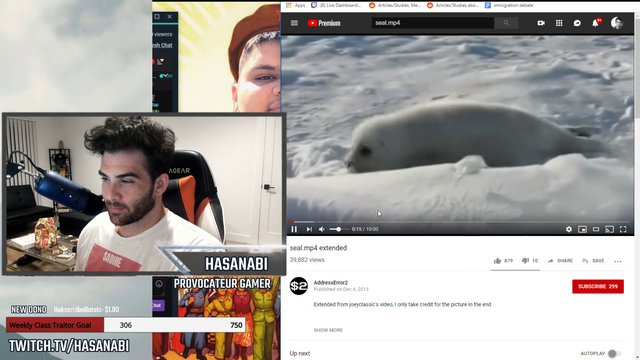 Pokimane tried to cheer up Hasan and failed. The other side of the story