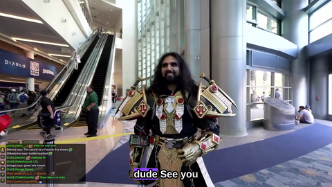 Esfand approached by Blizzcon security