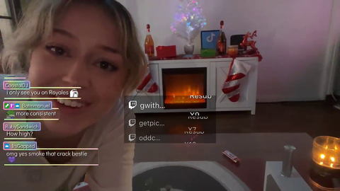 Streamers Hair Catches On Fire