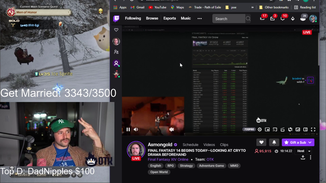 Asmon doesn't host rich