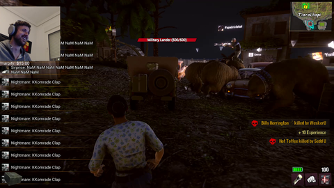 Forsen playing a game with his viewers Pepega