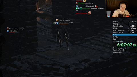 Someone hacks their way into Elajjaz's Dark Souls 3 stream