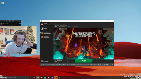 xQcOW on among us wining awards