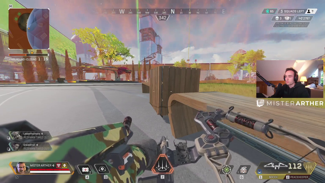 Huge clutch 1v3 win in an Apex Legends tournament