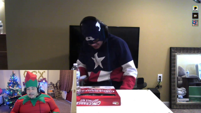 Captain Autism & the big red tomato celebrate Christmas