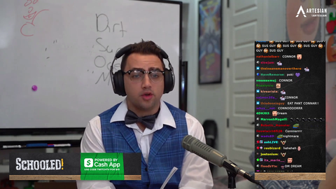 Cast of schooled roasting mizkif