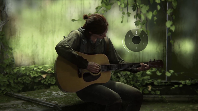 Playing covers in TLOU2 is kinda cosy