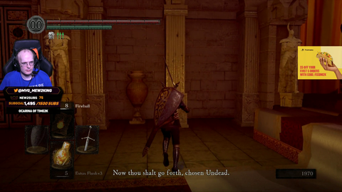 Mew2king finds the best chest in Dark Souls
