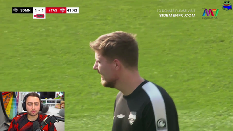 Commentator with a good one