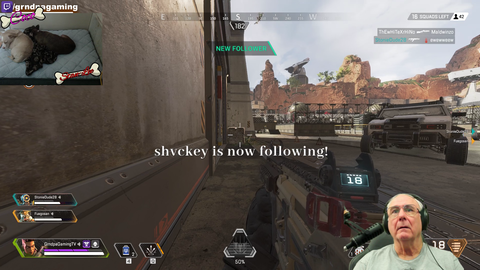Pro grandpa gets kill leader