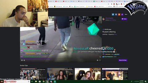 Streamer meets mizkiff "10k Andy" LULW