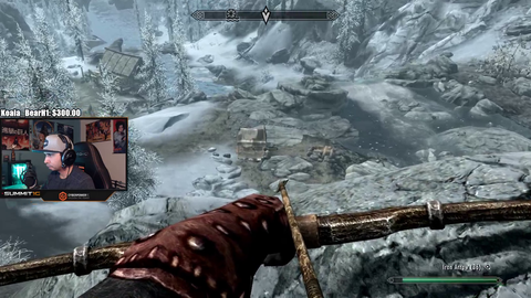 Summit gets Jebaited in Skyrim