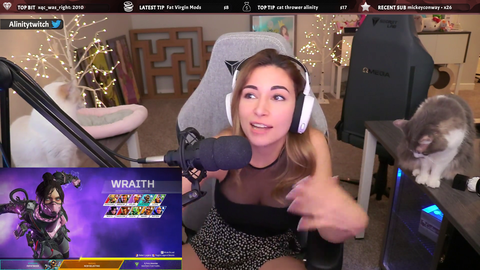 Alinity making excuses for the cat incident.