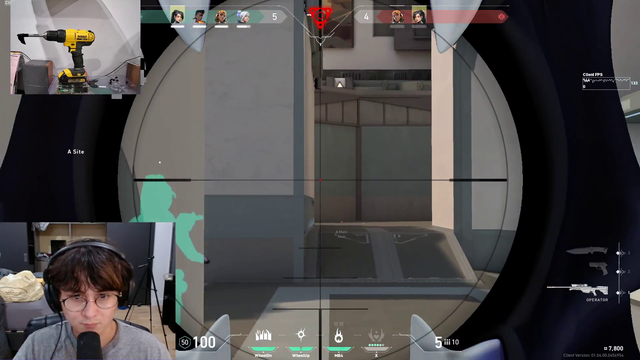 Michael Reeves' Aim Bot Cyborg Technology in Action