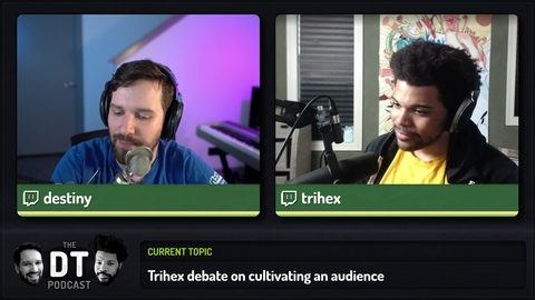 Destiny calls out Trainwrecks for hypocrisy