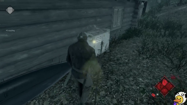 Admiral Bahroo destroys the generator that was powering the server in Friday the 13th