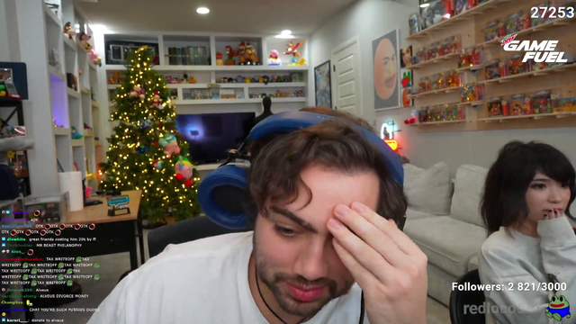 Mizkif turns into Mr. Beast in front of Mr. Beast