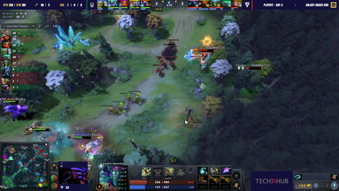Dota 2 pro has spectacular posture