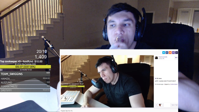 Trainwrecks watches speech clip
