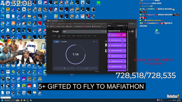 Kai Cenat finally breaks the Highest Twitch Sub Record