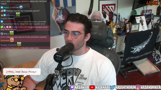 We've unlocked a new stage of Hasan's mental state, the Turklock