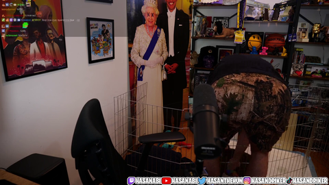 Hasan reveals new puppy
