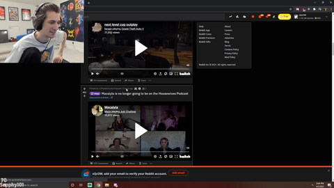 XQC Hot Take on Macailya not being on the HouseWife Podcast