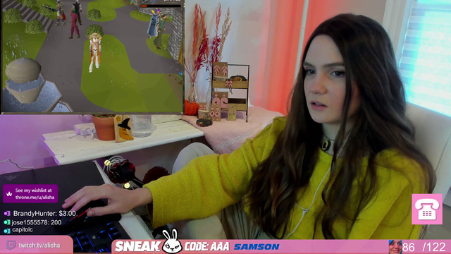 Alisha receives leaked update to Twitch TOS