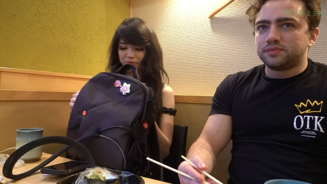 Miz Devours a Fat Fish Nut :O