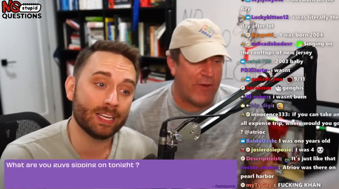 Atrioc and his dad mention how much they hate 9/11 jokes before immediately dying laughing at a 9/11 joke